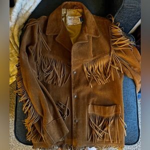 Schott NYC Vintage Fringe Western jacket